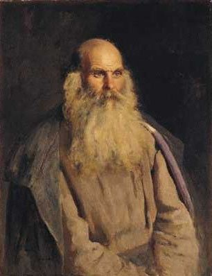 Repin Study of an Old Man. ,  