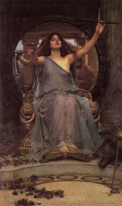 Waterhuse Circe offering the Cup to Ulysses. ���������, ���� ������