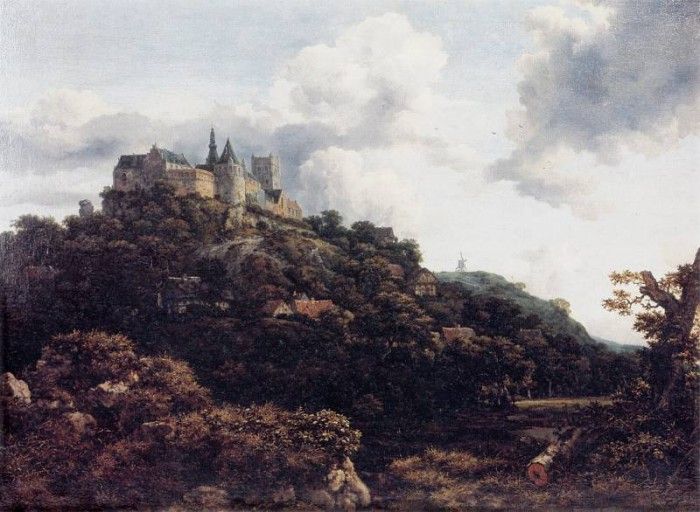 Ruisdael 53Castle. ,  