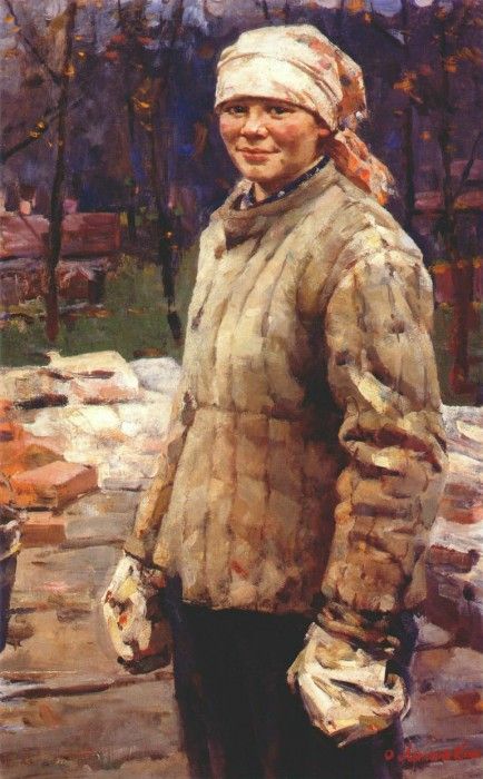lomakin nina the road builder 1954. 
