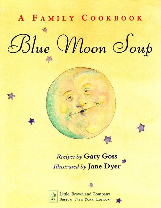 Bms 0001 Blue Moon Soup Front Cover Jane Dyer sqs. , 