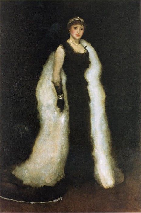 Whistler Arrangement in Black No.5 Lady Meux. ,   