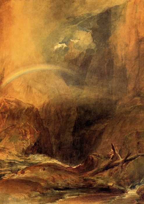 Turner Joseph Mallord William The Devil-s Bridge St. Gothard. ,   