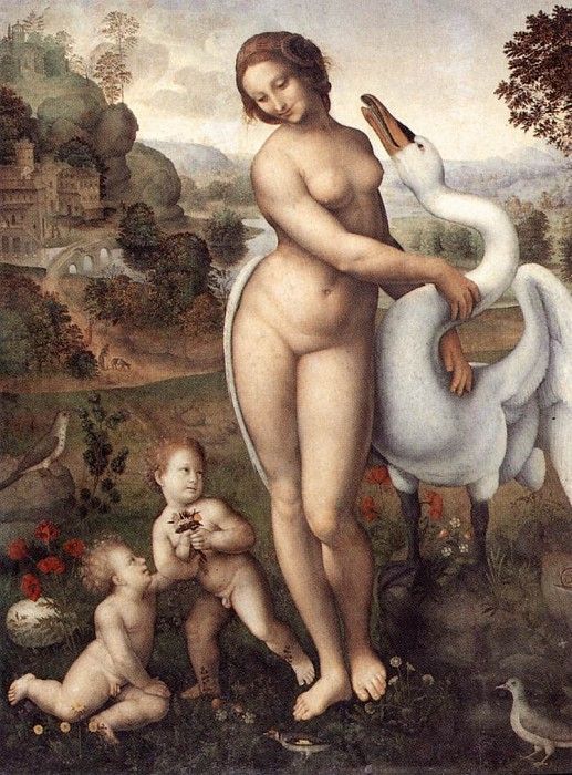 Leonardo da Vinci Leda 1510 15. ,  