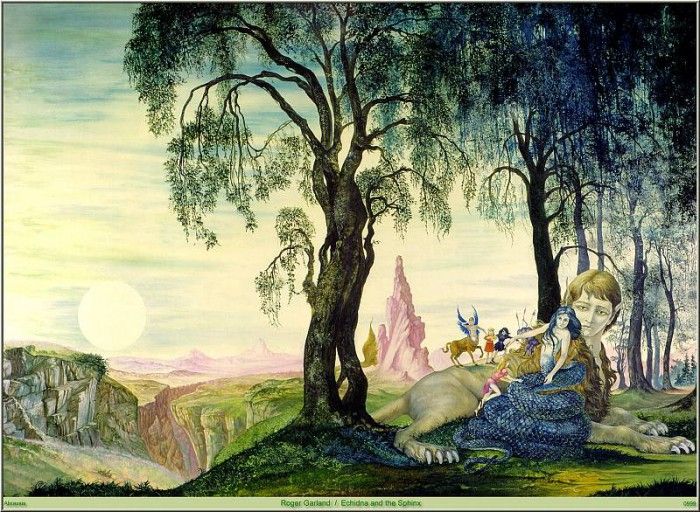 Roger Garland - Echidna And The Sphinx (Abraxsis). , 