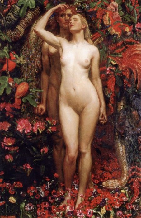 The Woman The Man the Serpent. ,   
