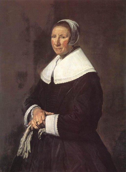 HALS Frans Portrait Of A Woman 1648. , 