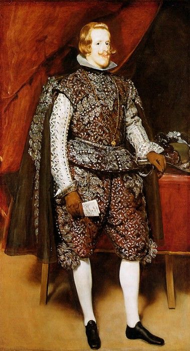 Velazques Diego Phillip IV of Spain Sun. ,    