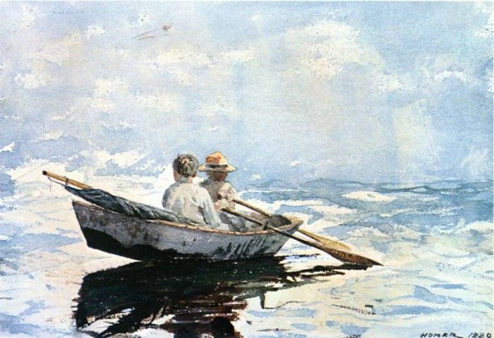 Homer Winslow Rowboat. , 