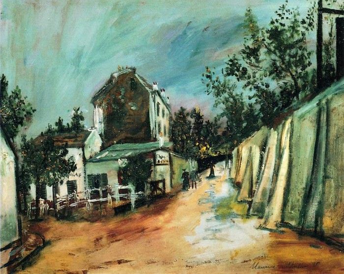 Rue Saint Vincent and the Lapin Agile 1917. , 