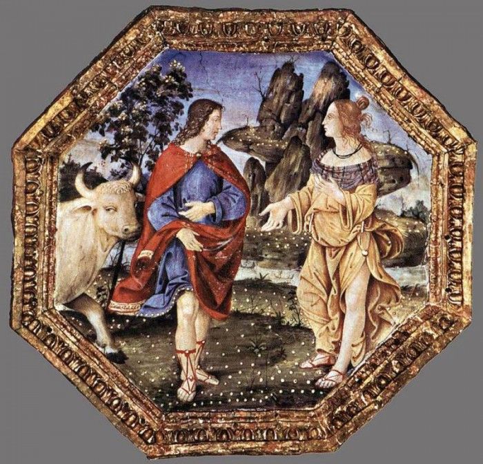 PINTURICCHIO Ceiling Decoration. 