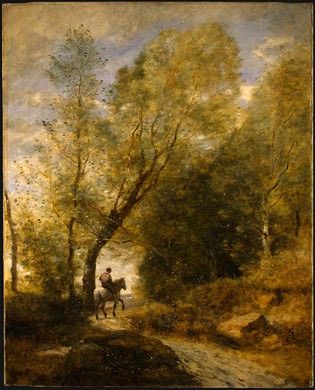 Corot The Forest of Coubron, 1872, NG Washington. , --