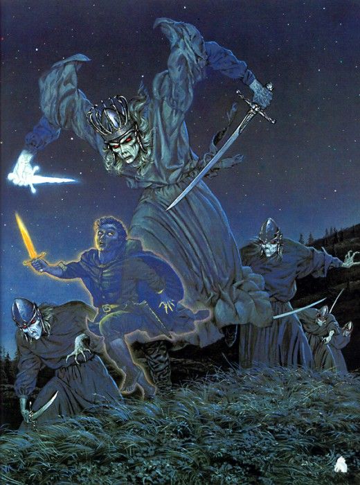 ger-Ted-Nasmith-TheAttackOfTheWraiths. Nasmith, 