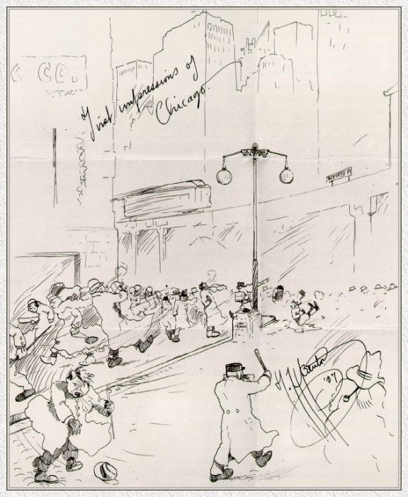 Benton FirstImpressionsOfChicago-sj. ,  