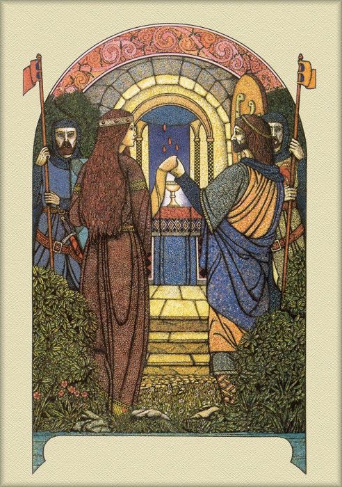 cr CourtneyDavis kar 39 Arthur&GuinevereAtTheWhiteChapel. �����, ������