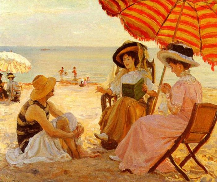 Fournier Alfred La Plage.   