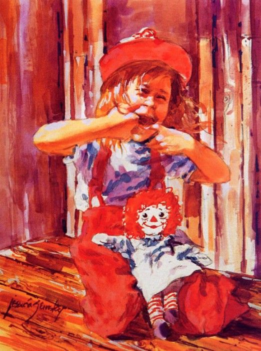 Jessica Zemsky - Christine and Raggedy, De. , 
