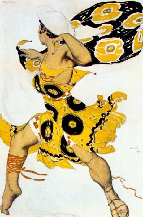 bakst narcisse a-youth 1911. , 