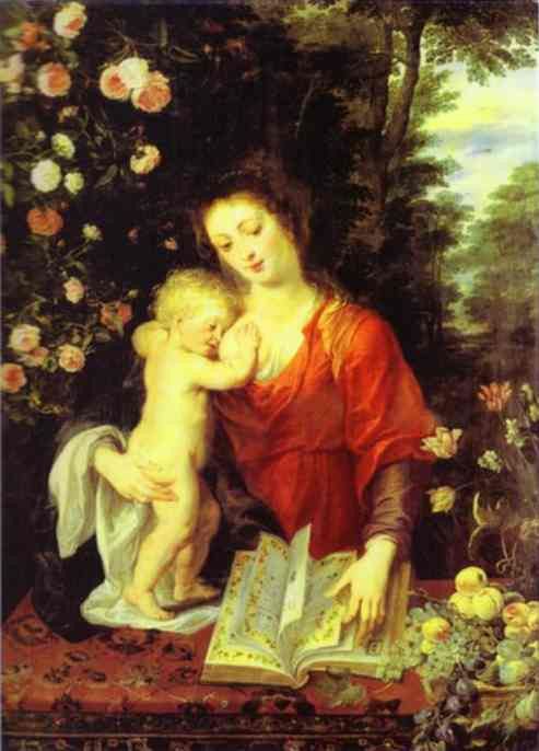 Peter Paul Rubens - Madonna and Child. ,  