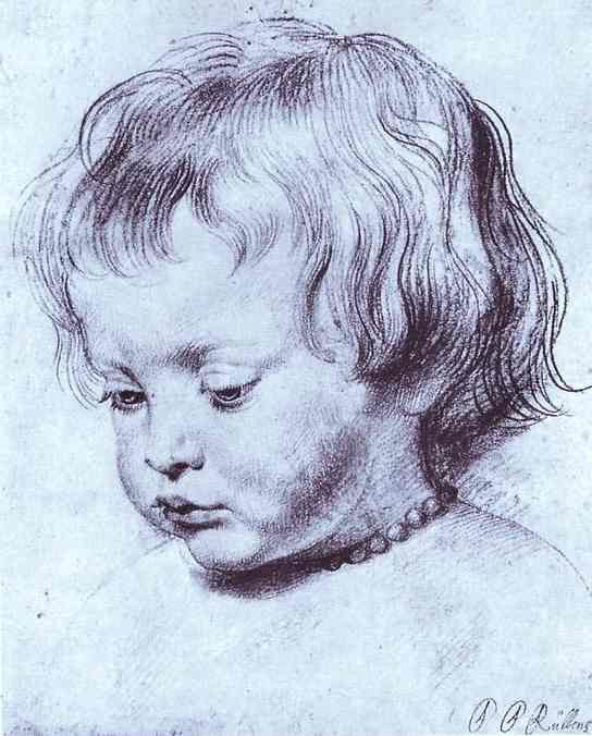 Peter Paul Rubens - Portrait of a Boy (Nicholas Rubens). ,  