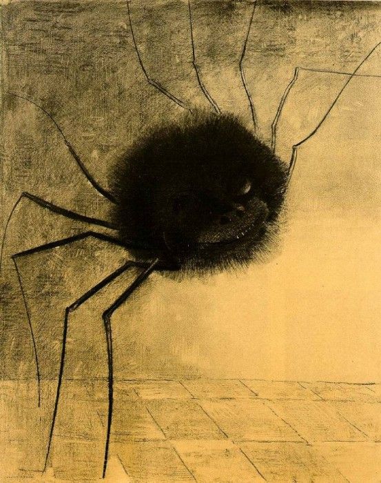 redon.smiling-spider. , 