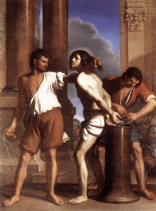 Guercino The Flagellation of Christ. ,   