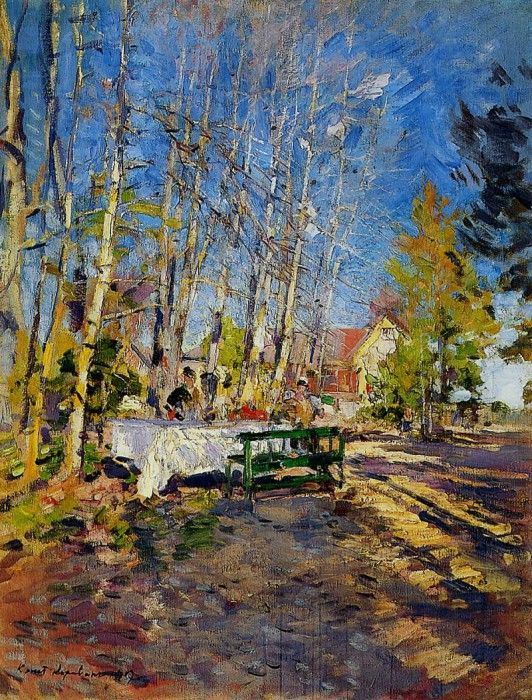 Korovin Konstantin Spring Sun.   