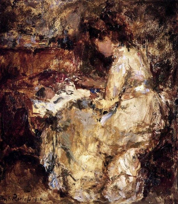 Roelfs Otto Willem Albertus Mother and her child Sun . Roelfs, ����