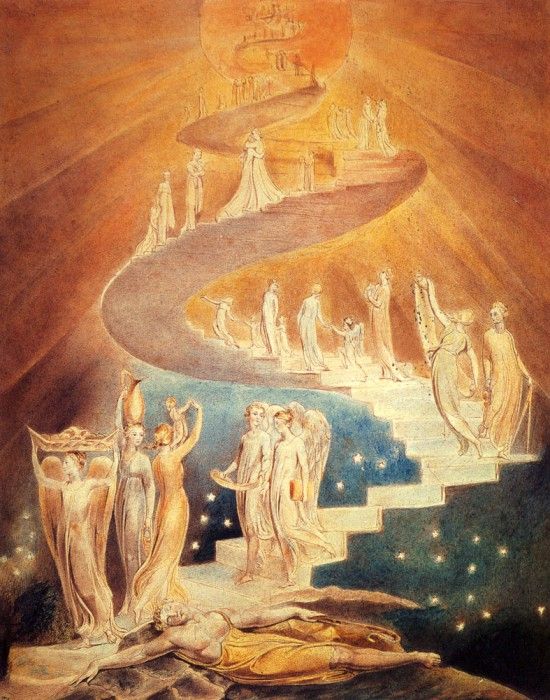 Blake William Jacobs Ladder. , 