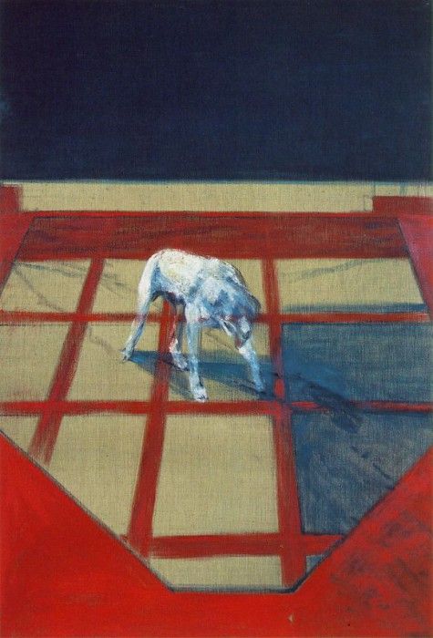 Bacon Dog II, 1952, 199 x 138 cm, Moma NY. , 
