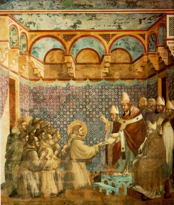 Giotto   Legend of St Francis   [07]   Confirmation of the Rule.   