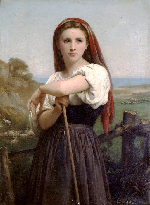 Jeune bergere 1868 . ,  