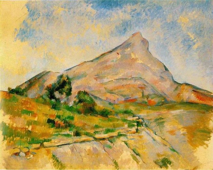 CEZANNE - LE MONT SAINTE-VICTOIRE 1897-98 THE HERMITAGE, S(1). , 