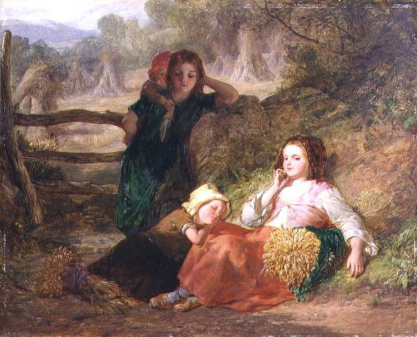 Tired Gleaners 1855. , 