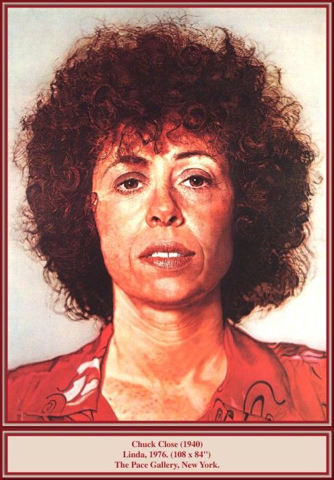 Chuck Close Ds-Ap 063. , 