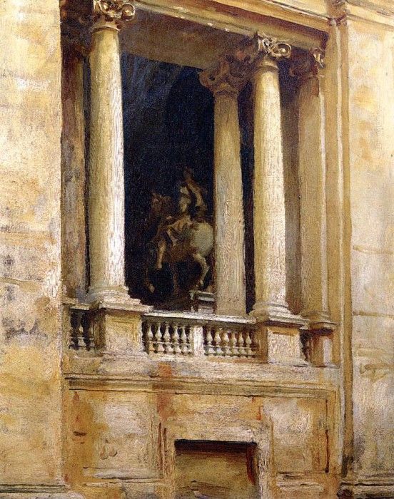Sargent John Singer A Window in the Vatican. ,  