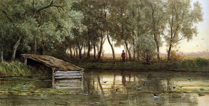 Roelofs Willem The Pond Sun. , 
