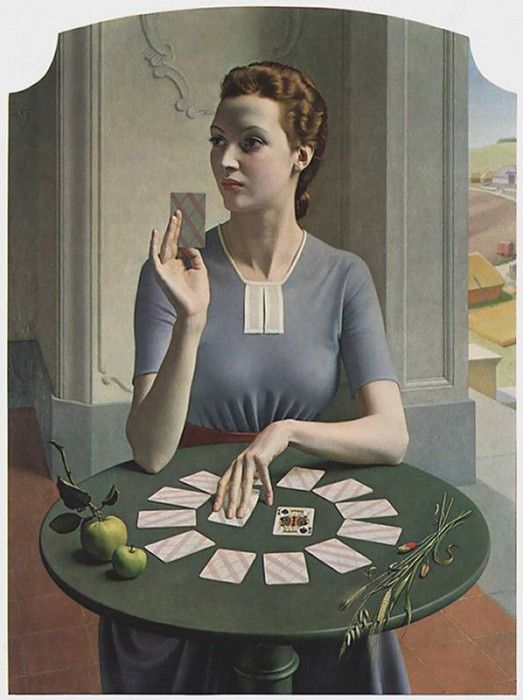 A Game of Patience 1937 42x31in.   