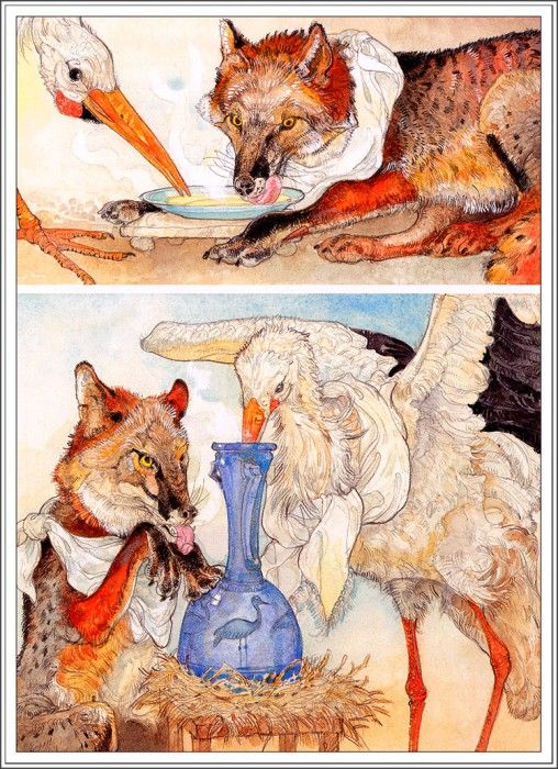 bs JerryPinkney TheFoxAndTheStork. , 