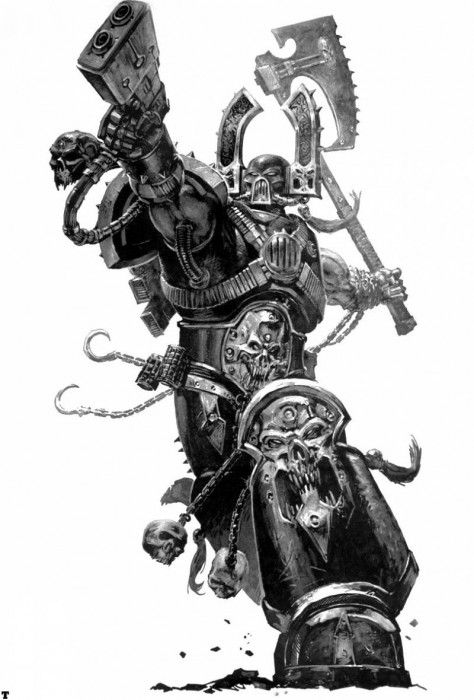 adrian smith kharn the betrayer. , 