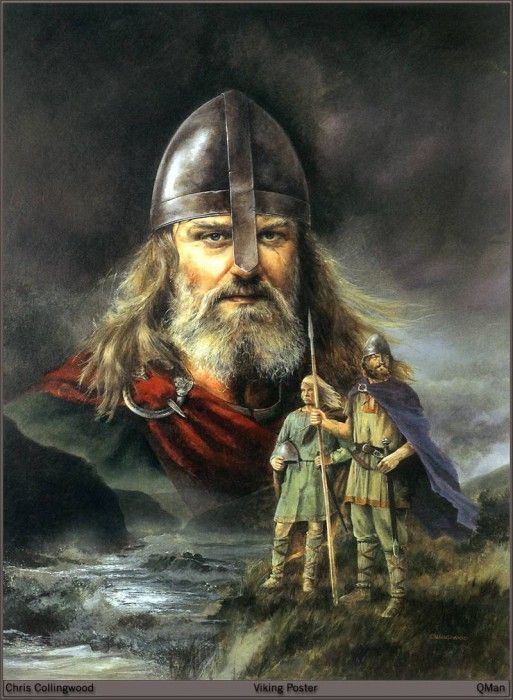 QMan CCol HD 874 Viking Poster. , 