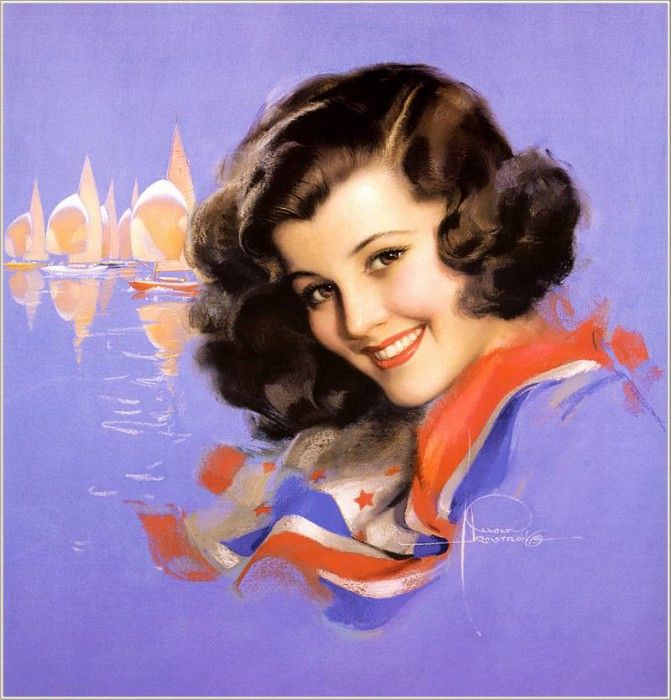 Cos 038 Rolf Armstrong Untitled. , 