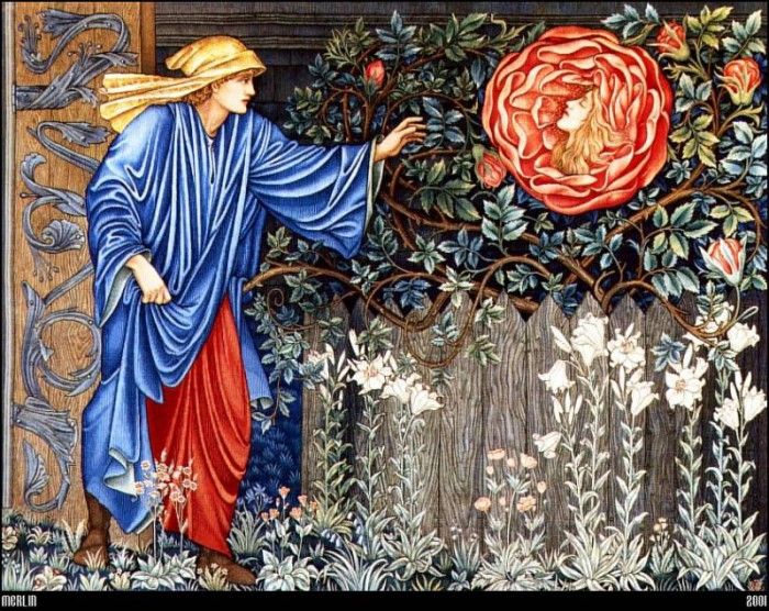 Burne-Jones The Heart Of The Rose 1901 mln. ,  