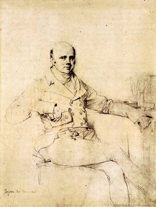 Ingres John Russel Sixth Duke of Bedford. ,   