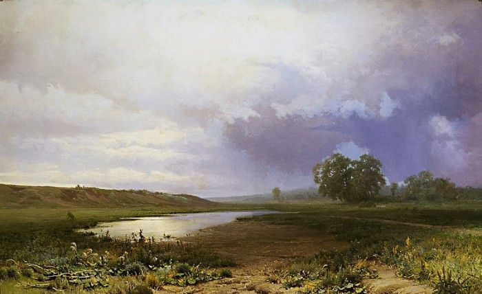   [Fedor Vasilyev - Wet Meadow] 1872. , Ը  (1850-1873)