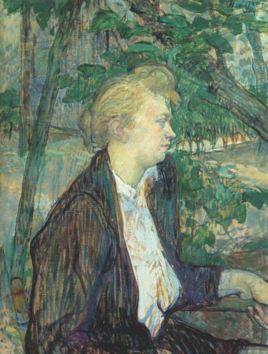 lautrec gabrielle 1891. -,  