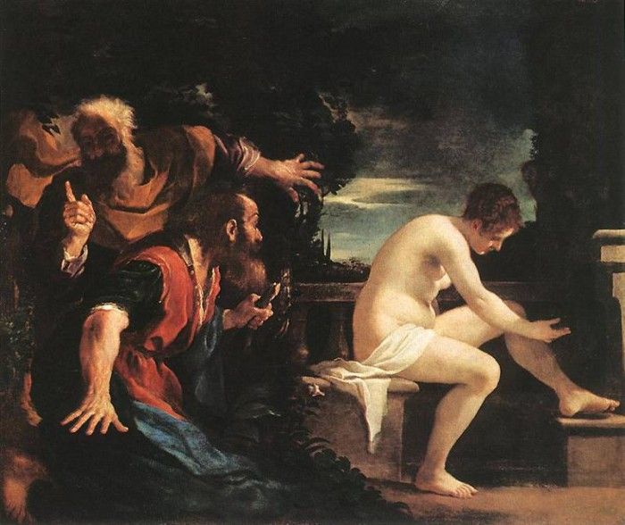 Guercino Susanna and the Elders. ,   