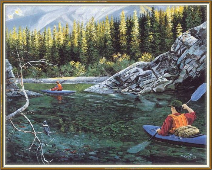 KissAndrew-A Mountain Alphabet-Kayak-WeaISC. , 