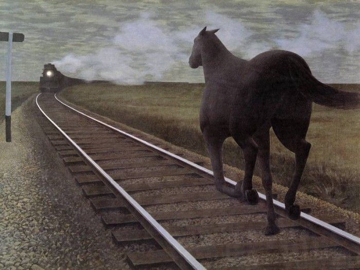 Colville, Alex - Horse and Train (end. , 