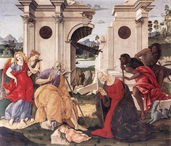 FRANCESCO DI GIORGIO MARTINI Nativity 1490.    